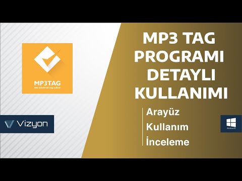 Mp3 Tag  Mp3 Etiket Düzenleme Programı l  Detaylı Kullanım Eğitim