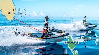Crossing the Ocean 112 MILES to the BAHAMAS on a *SEA-DOO* Fish Pro