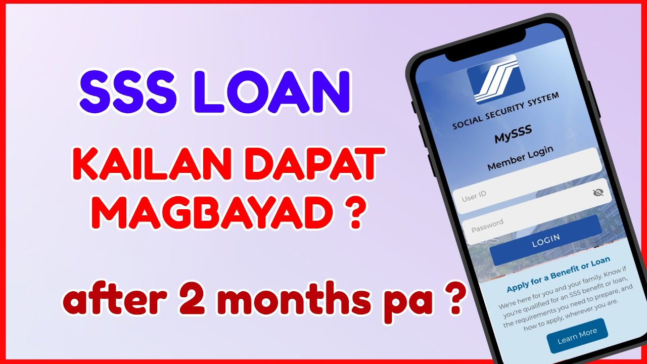 SSS Loan Kailan dapat Magbayad para walang Penalty? SSS Loan Payment with no Penalty