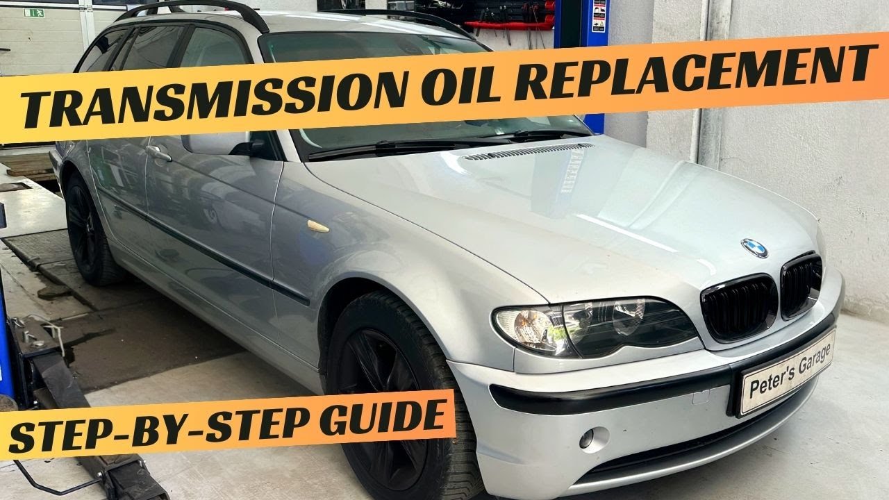 BMW E46 Automatic Transmission Fluid replacement ZF6HP 330 335 - YouTube