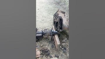 Tiller axle shaft uninstall #viralvideo #shorts #axle