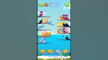 Bird Sort Puzzle l Classic Level 113 l Bird Sort Color Puzzle l Bird Sort Puzzle Challenge - Birds