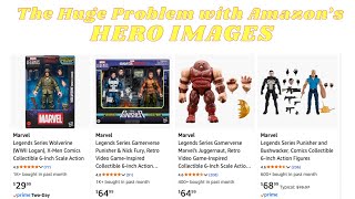 What is a HERO IMAGE and why does AMAZON have a big problem with online marketing images?