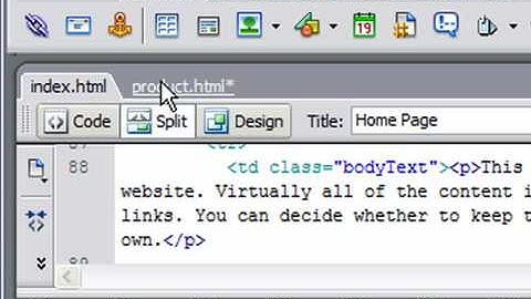 Work With Multiple Windows in Dreamweaver CS3