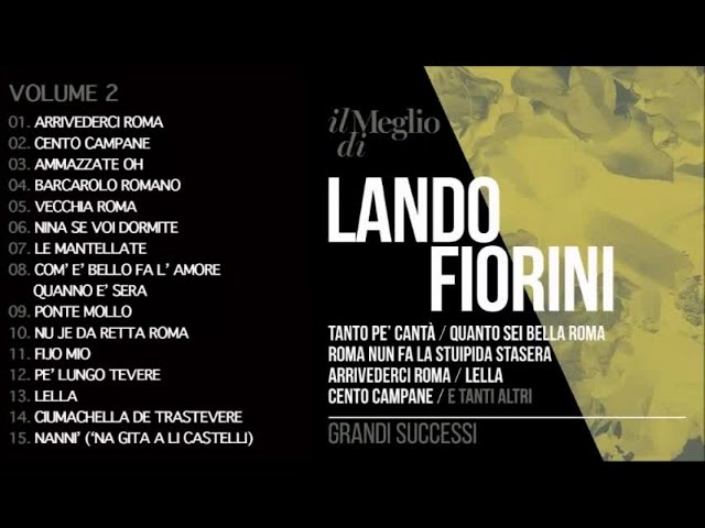 Lando Fiorini - Il Meglio di Lando Fiorini Vol. 2 - Il meglio della musica Italiana class=