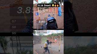 Draw was faster than some of my splits 😂 @davincimachining826 #teamdavinci #pcc #uspsa #pewpew