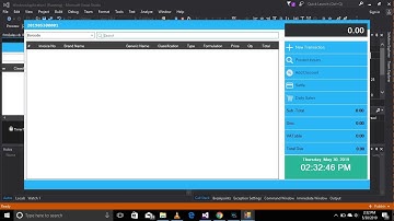 Part 20: POS And Inventory System For Pharmacy: Auto Generate Invoice Number
