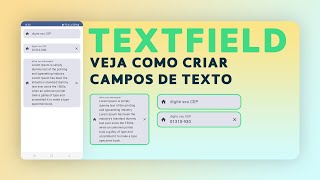 Veja como criar campos de texto utilizando o TextField do Jetpack Compose no Android Studio