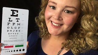 ASMR Doctor Physical Checkup | Detailed Consultation with Eye Exam