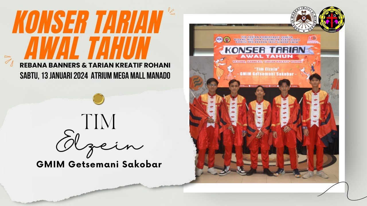 Tim ELZEIN (GMIM Getsemani Sakobar) - KONSER AWAL TAHUN 2024