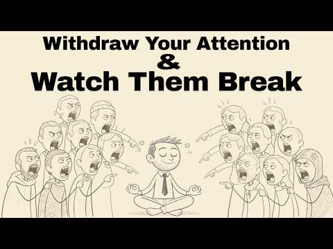 Art Of Ignoring People! Most Ruthless Power | The Stoic’s Dark Technique