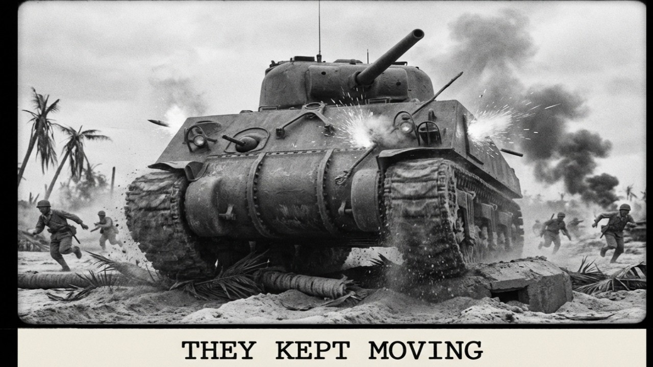 Japanese Commanders Trusted the Math — Until Shermans Crawled Out of the Ocean