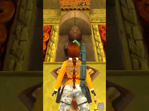 Self-aware Lara Croft Finds a Weird Crystal in Tomb Raider 3