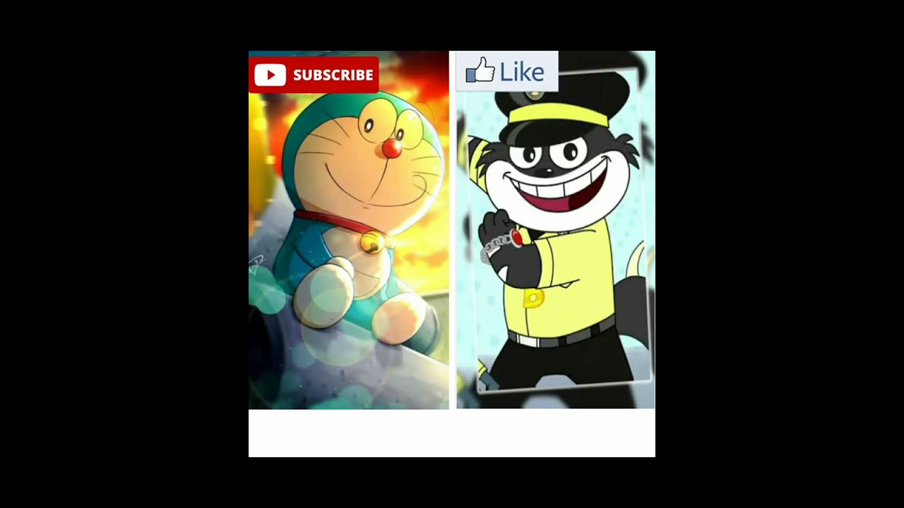 Doremon VS Hunny Bunny. 🔥 