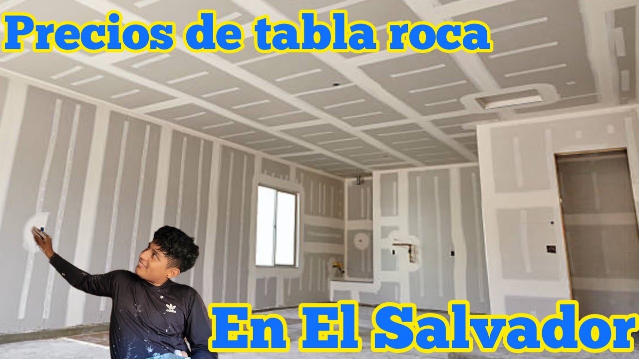 🚨 PRECIOS DE LA TABLA ROCA (Drywall) en El Salvador