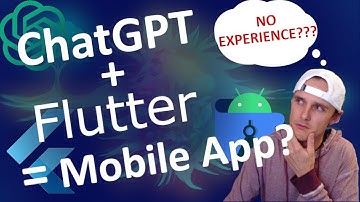EP. 1 - ChatGPT & Flutter Create a Mobile App w/ Dart