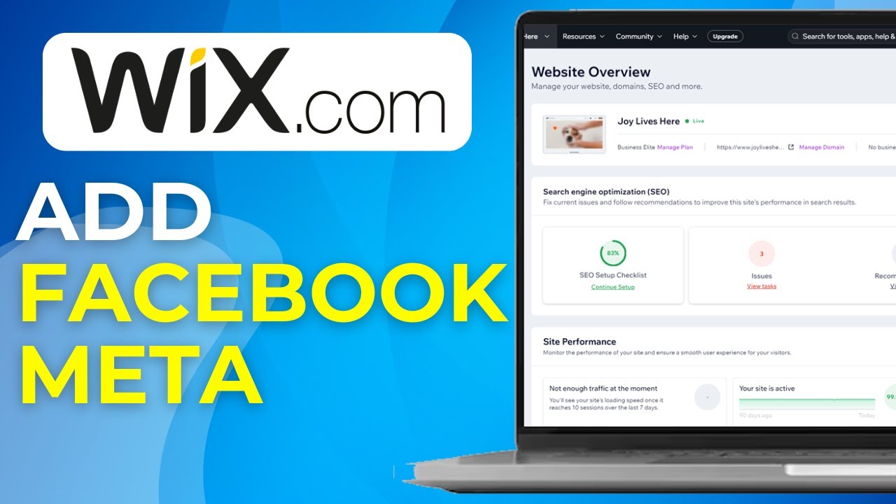 How To Add Facebook Meta Pixel To Wix Website - YouTube