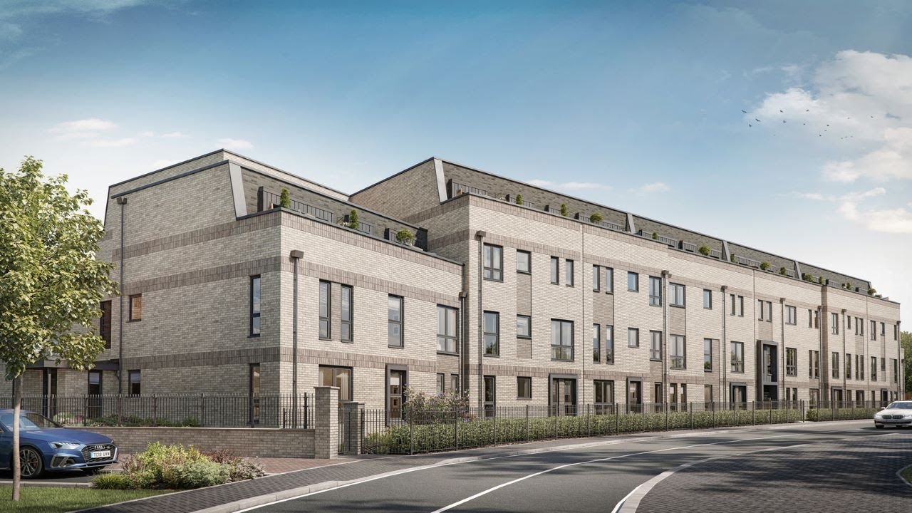 Thomas Wolsey Place, Ipswich, External Flythrough, Apartments, McCarthy