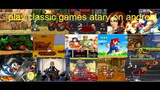 الان يمكنك لعب العاب اثاري القديمة  على هاتفك اندرويد play games atary classic on android screenshot 4