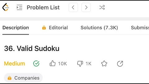 Valid Sudoku LeetCode 36 Solution - Python | Detailed Explanation