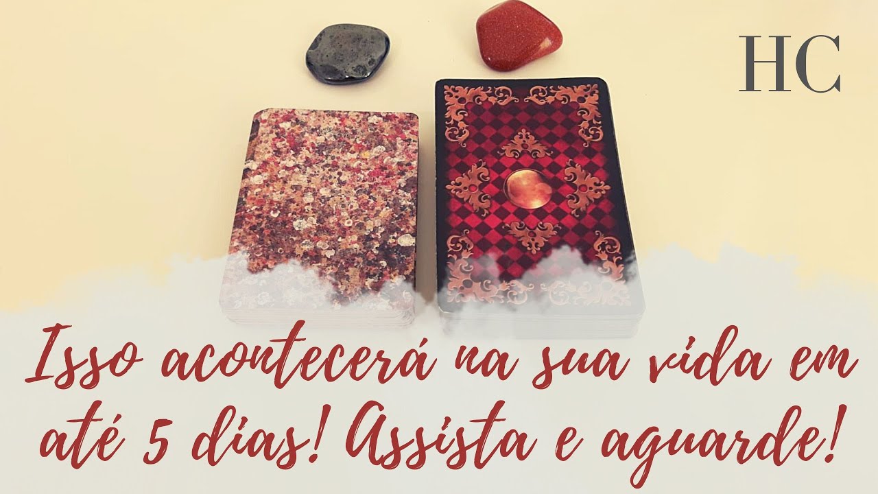 ISSO ACONTECERÁ NA SUA VIDA EM ATÉ 5 DIAS! ASSISTA E AGUARDE! - Henrique Cecatto Tarot