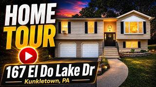 167 El Do Lake Dr, Kunkletown, PA - Peaceful Lake Living