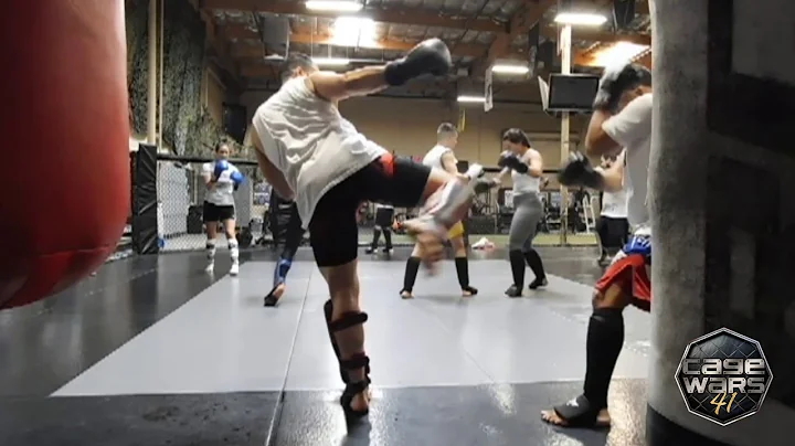 Cage Wars Training Day with Jose Carrasquero  Xtre...