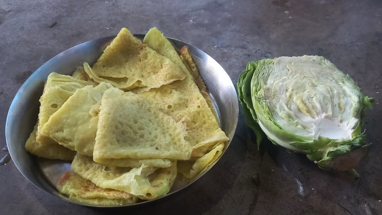 बंद गोभी का छिलका रोटी बनाकर तैयार किए आज हम खाने में बहुत ही टेस्टी स्वादिष्ट था