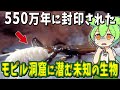 550万年に封印されたモビル洞窟に潜む未知の生物【ずんだもん解説】