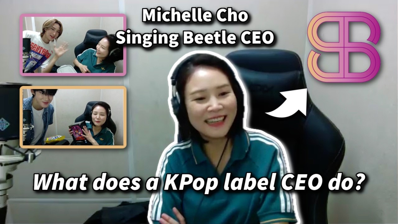 Creating a healthy, happy KPop label: CEO life with Michelle Cho!