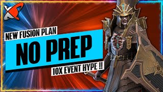 MY NO PREPARATION PRE-FUSION PLAN!! | Versulf The Grim | 10X Event Details | RAID: Shadow Legends