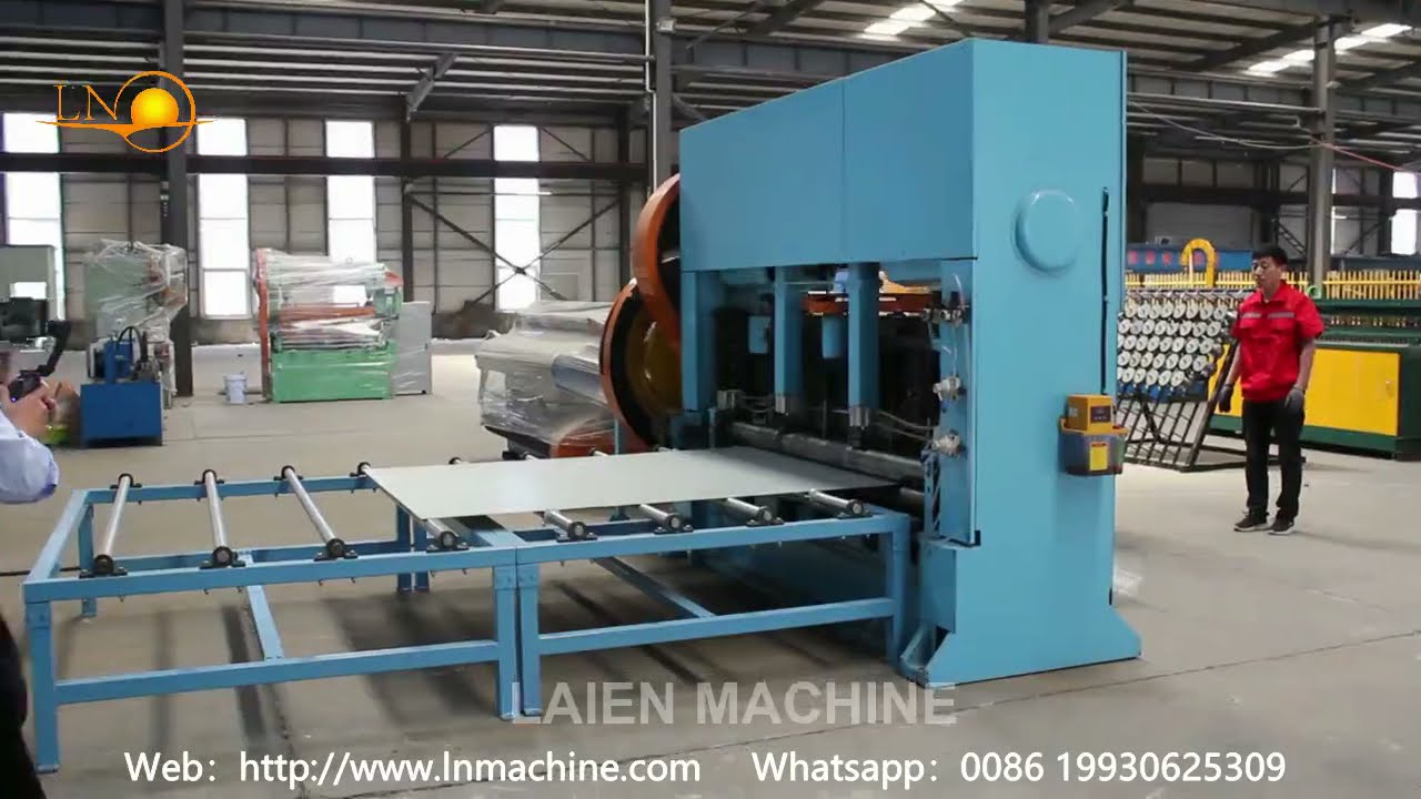 Good woking Expanded metal mesh machine,expanded metal machine price   .Whatsapp：0086 19930625309