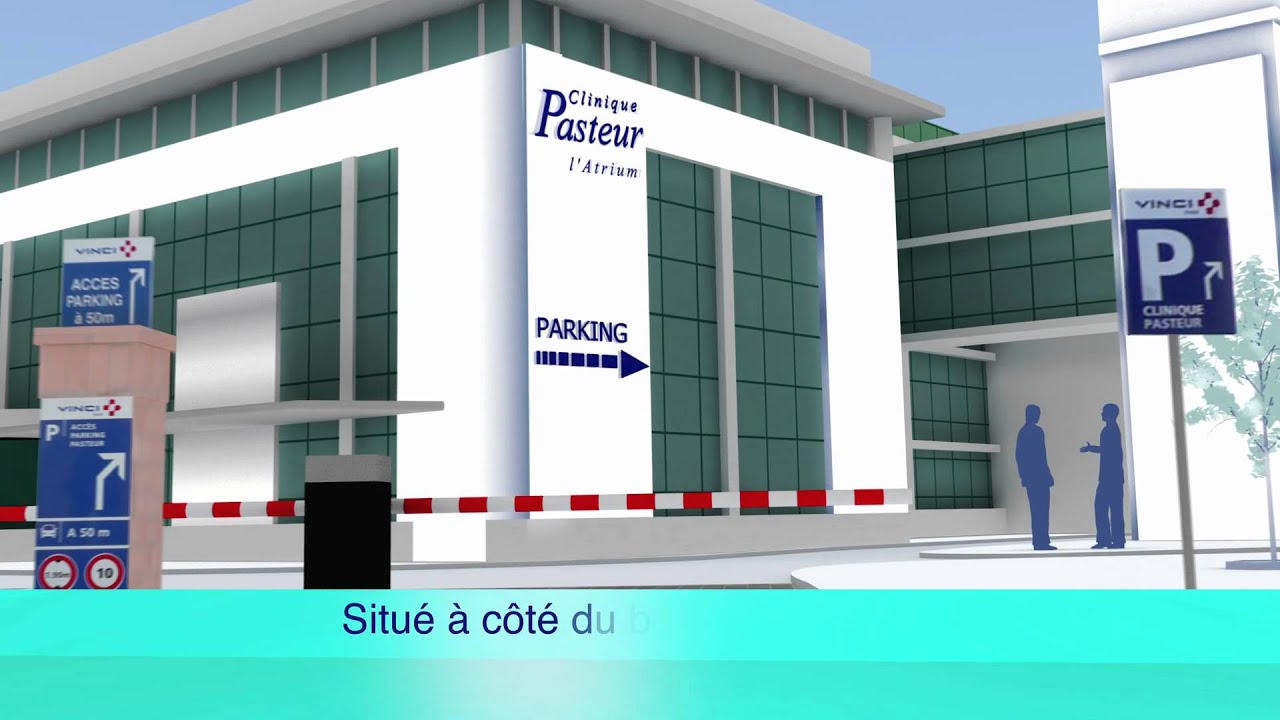 Parking de 600 places à proximité de la Clinique Pasteur