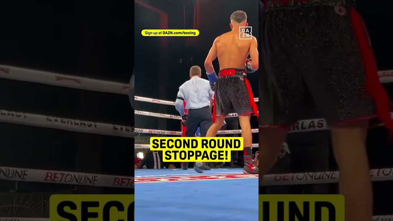 Adam Maca STOPS Rafael Castillo in the second round 😳