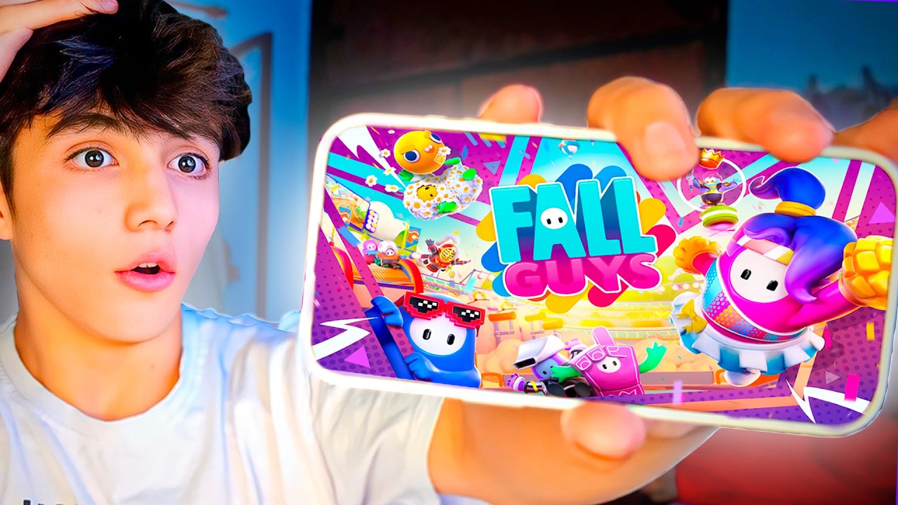 PROBE el NUEVO FALL GUYS en CELULAR!📱