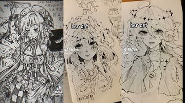 ~ 4 Tổng hợp video tiktok của các dân vẽ ( ai muốn lên thì cmt nha ) #art #xuhuong #xh #xhtiktok