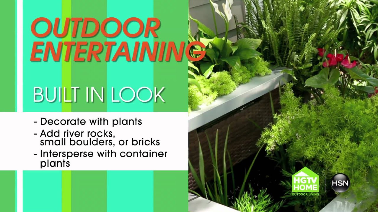 HSN | HGTV's John Gidding Tips: Outdoor Entertaining