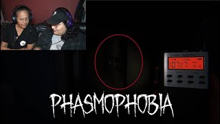 playing phasmophobia with my mom