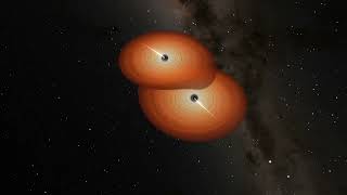 Two Black Holes Almost Colide