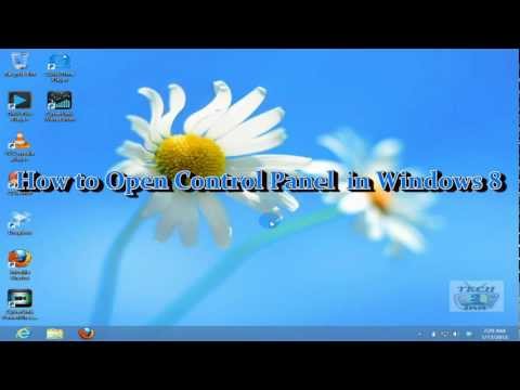 How to Open Control Panel in Windows 8 Helps.
