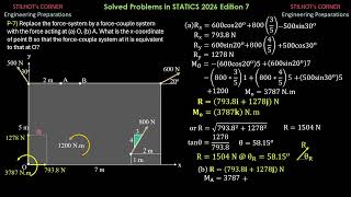 Solved Problems in STATICS 2026 Ed. 7