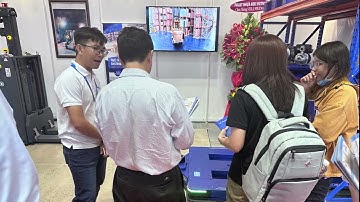 TUSKROBOTS Showcases Presence with APR at Logistics Vietnam 2023