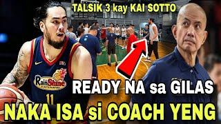 KAI SOTTO NAG PRACTICE NA sa RAIN OR SHINE | NAKA ISA si COACH YENG | READY NA sa GILAS PILIPINAS 