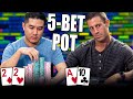 Garrett Adelstein BOMBS AWAY vs @Andy Stacks Poker 's Deuces ♠ Live at the Bike!