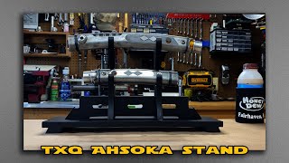 TXQ Ahsoka Stand @halliwaxbasementbuilds