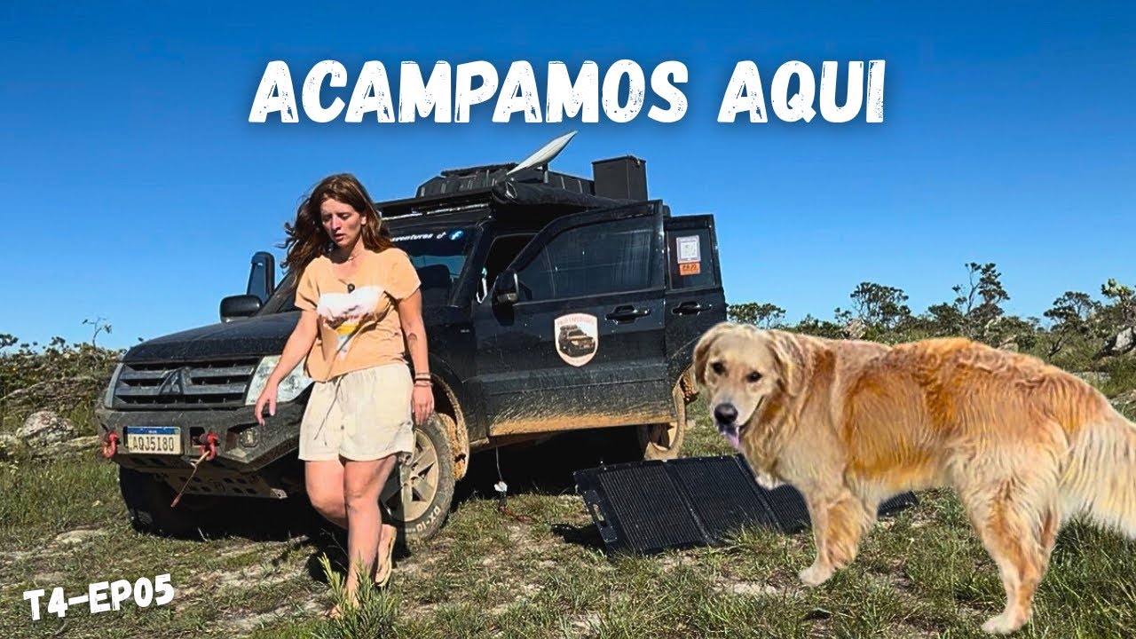Motorhome em uma Pajero Full pela Serra da Canastra 