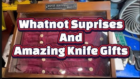 Whatnot Surprises and Amazing Knife Gifts!!#knifecollector #knifecommunity #edc #buckusa 