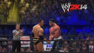 "WWE 2K14" How-To: The Rock vs. "Hollywood" Hulk Hogan at WrestleMania 18 screenshot 5