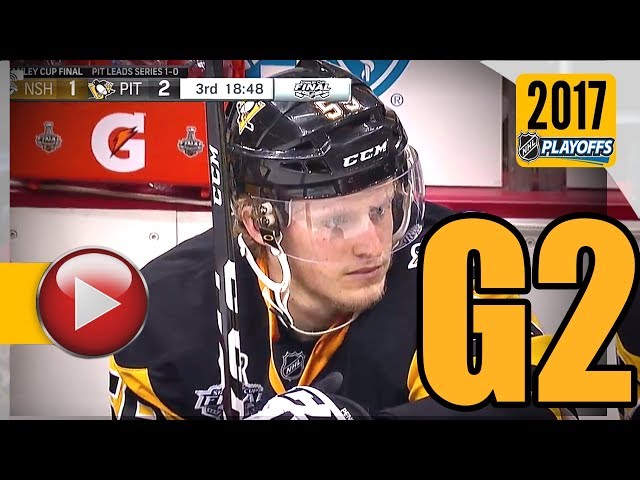 Stanley Cup Final Game 1: Nashville Predators @ Pittsburgh Penguins 5/29/ 2017 - PensBurgh