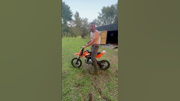 Put on the nibbi carb woke this 125 right up 👌🏻🔥#pitbike #ssr #125 #pennsylvania #fyp